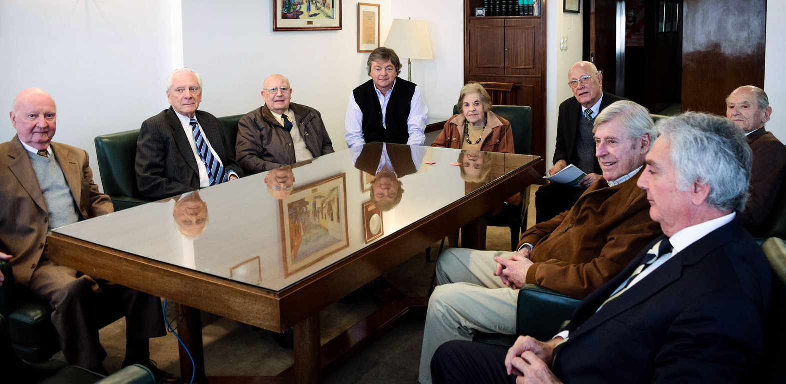 Reunión con las nuevas autoridades de la Asociación de Jubilados y Pensionados
