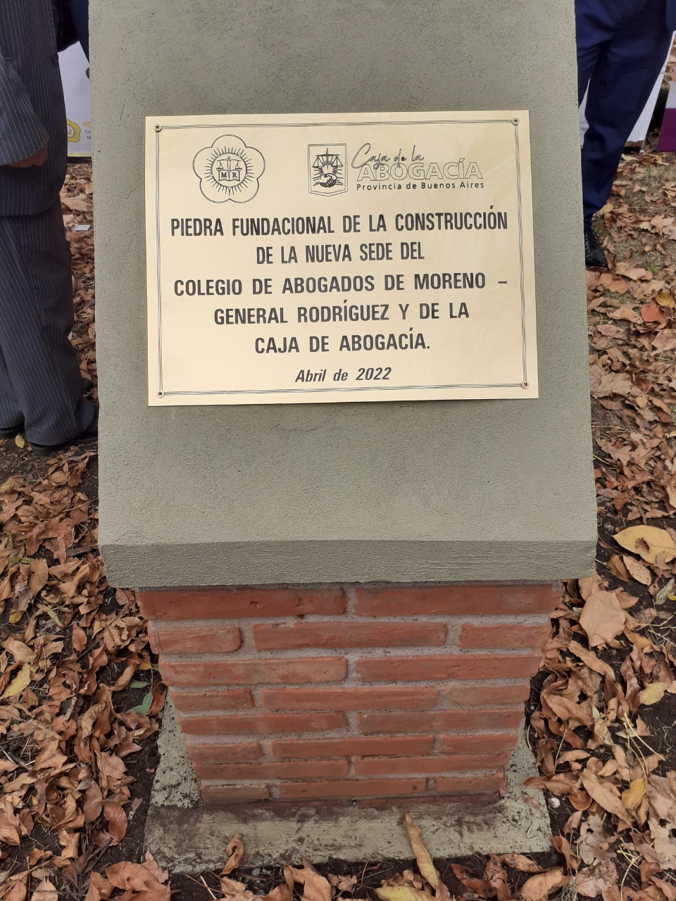 Piedra Fundacional Colegio - Caja
