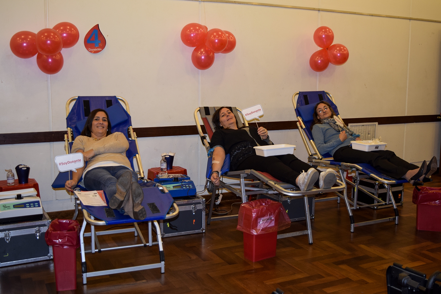 Se desarrolló con éxito la IV Jornada de Donación de Sangre