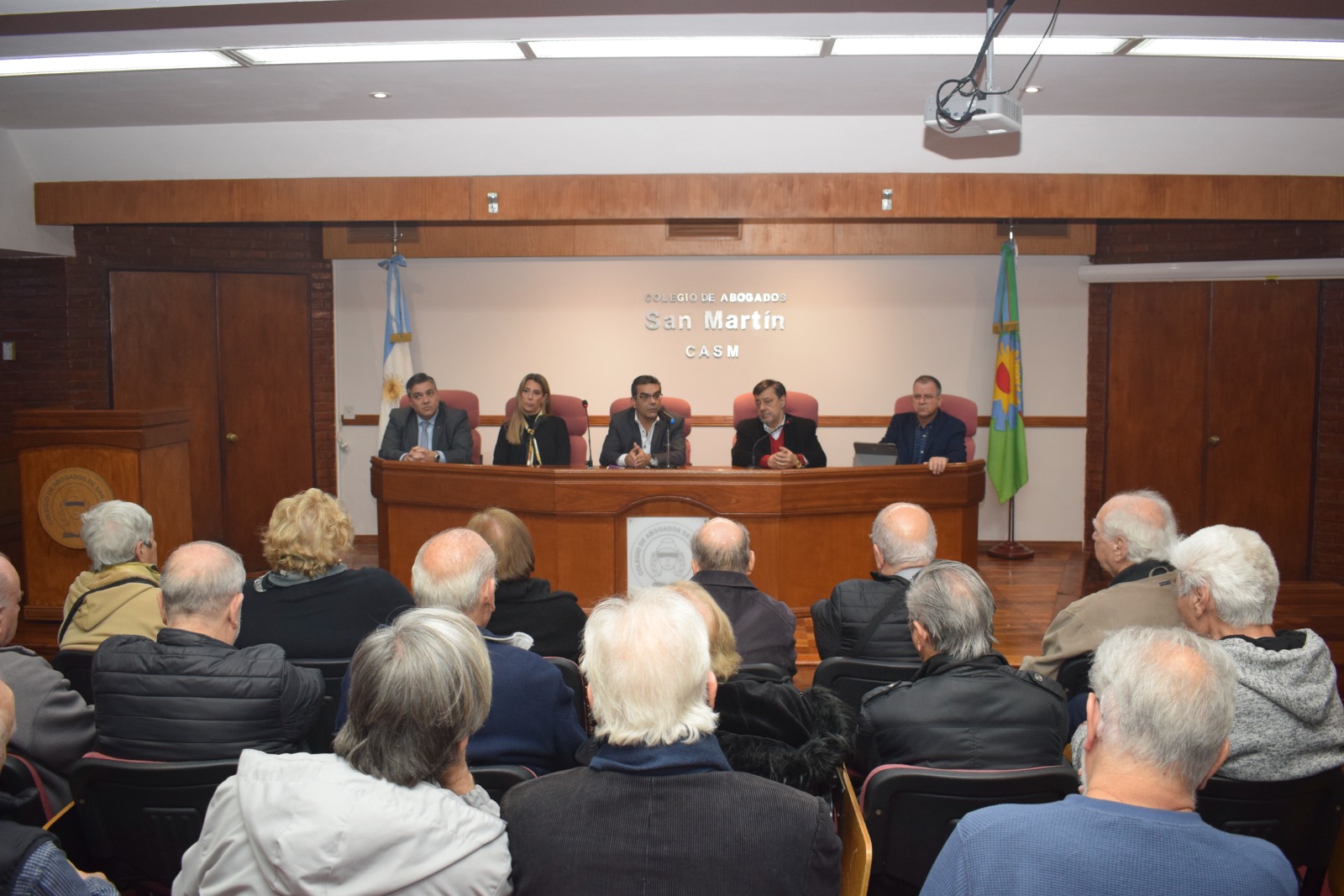 Charla Informativa sobre Jubilaciones y Pensiones en el Colegio de Abogados de San Martín